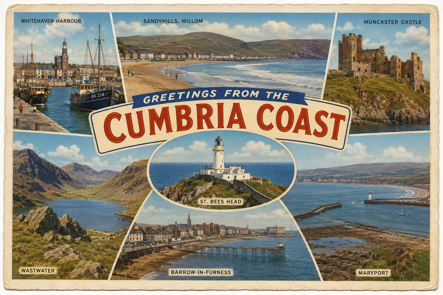 Cumbria Postcard