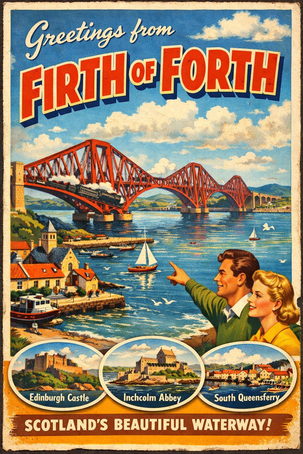 Firth of Forth Postcard