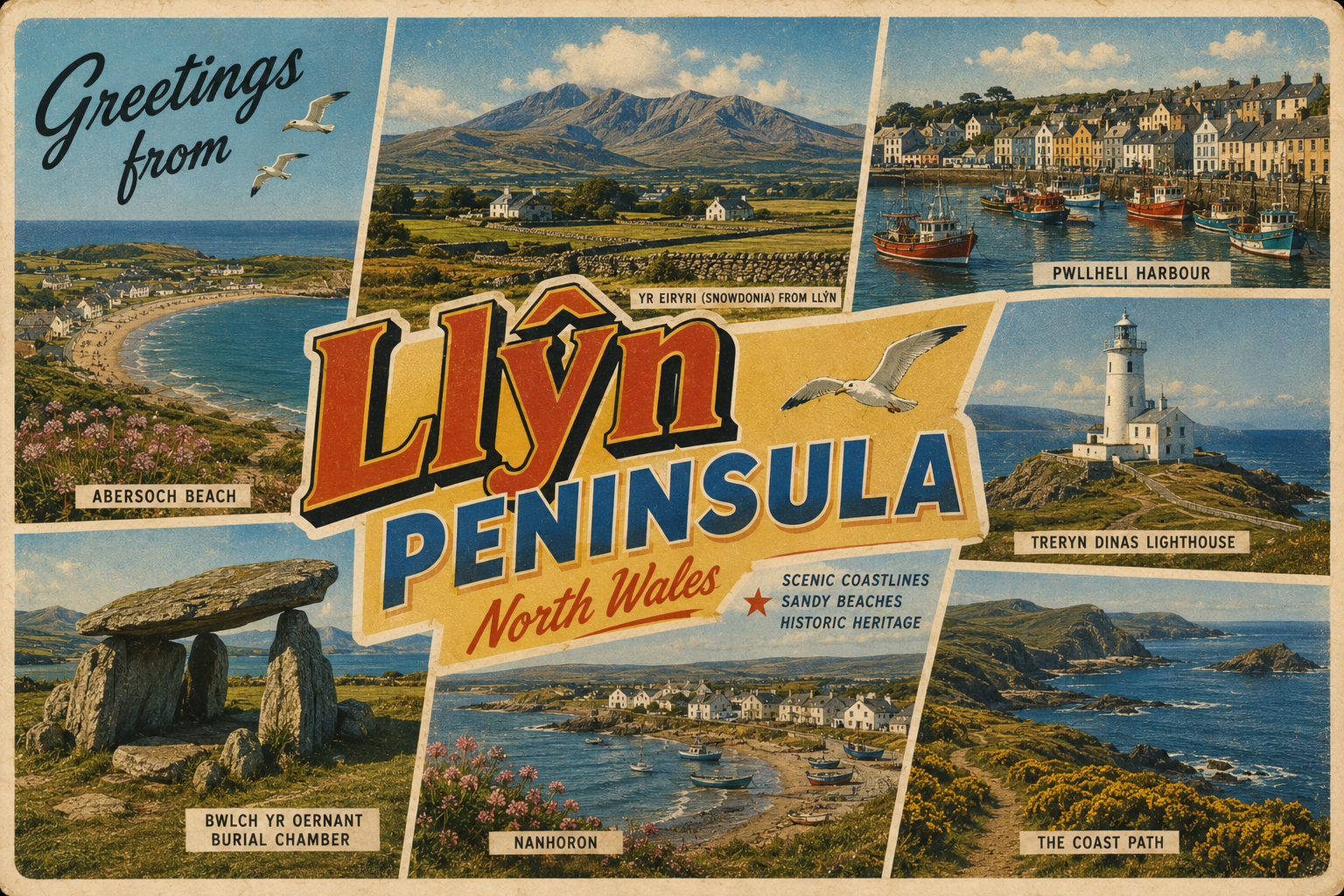 Llŷn Peninsula Postcard