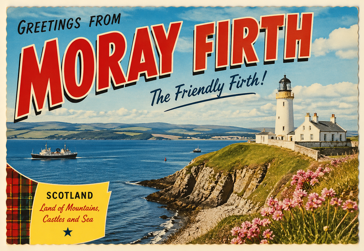 Moray Firth Postcard