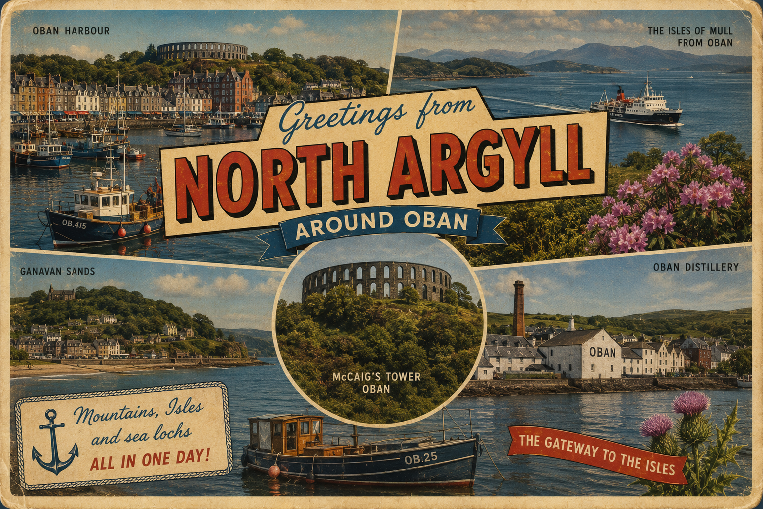 North Argyll Postcard