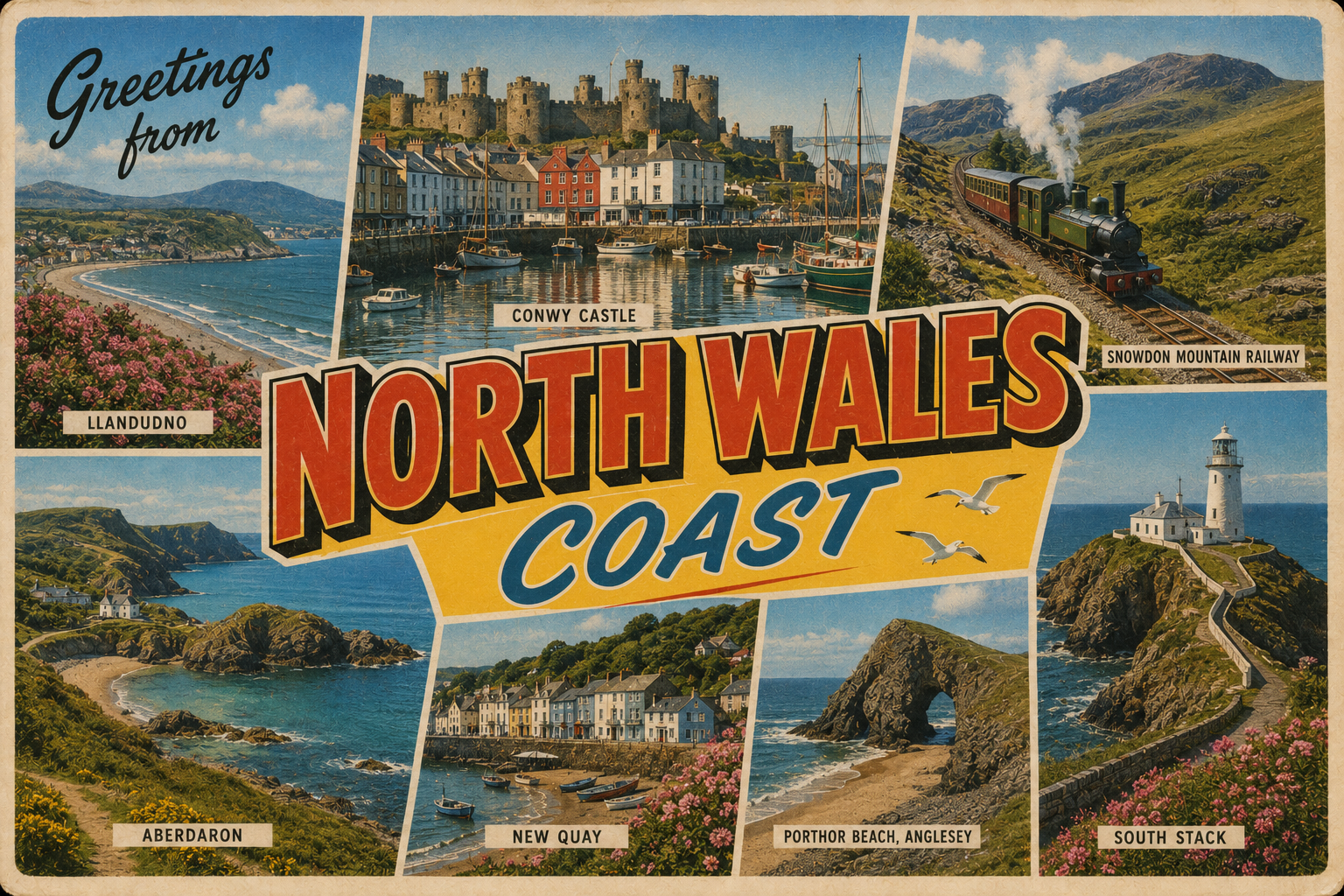 North Wales Postcard