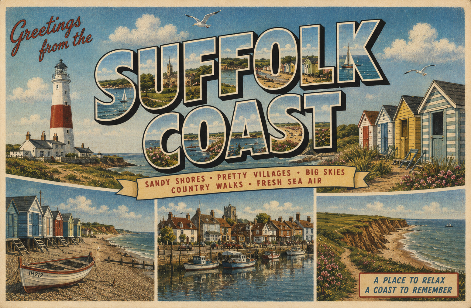 Suffolk Postcard