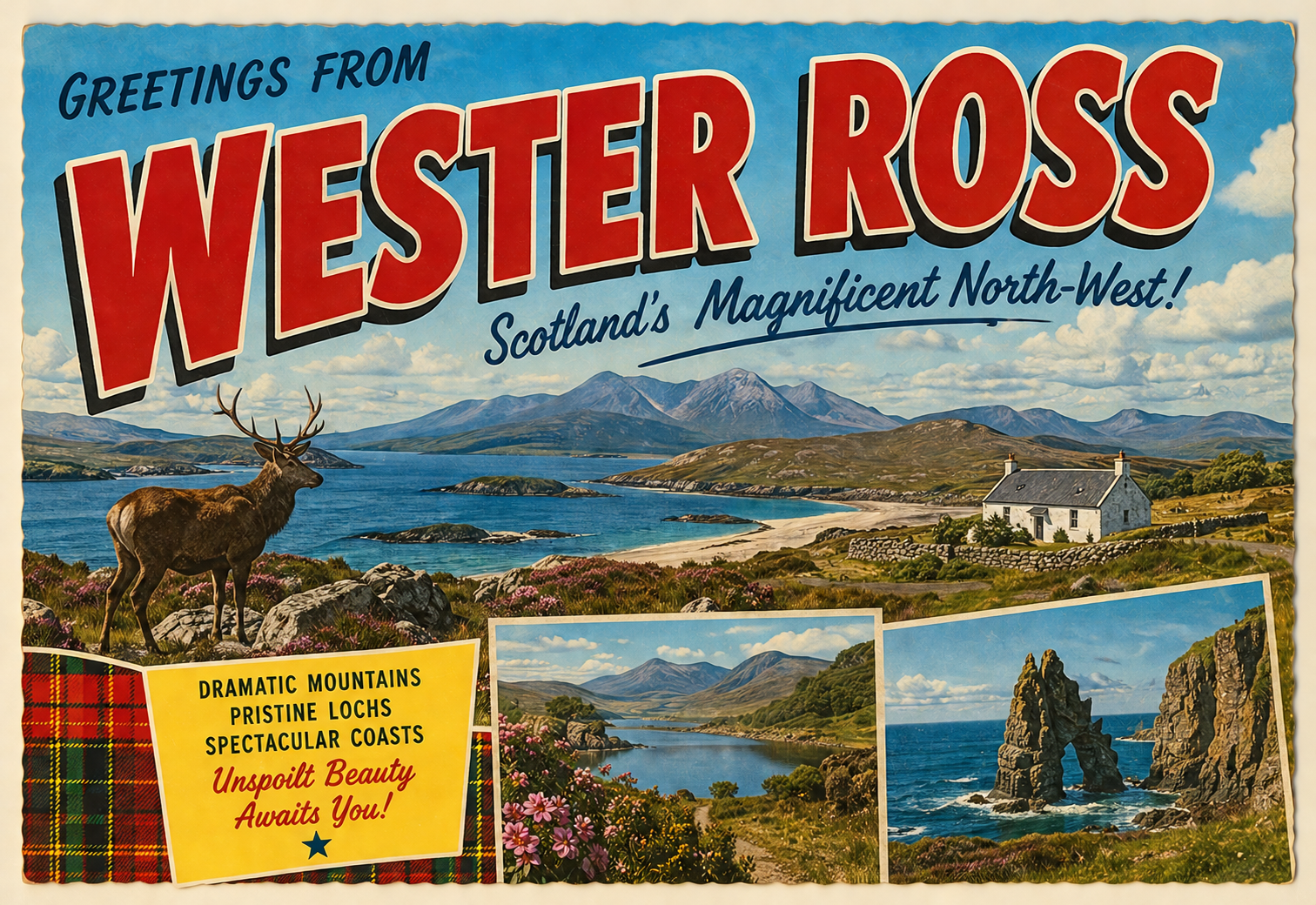 Wester Ross Postcard